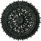 Ekena Millwork Lariah Medallion (Canopies up to 1 3/8"), 24 3/4"OD 1 3/8"ID x 3 1/4"P, Painted Turtle Crackle CM24LAPTC - alternate 1